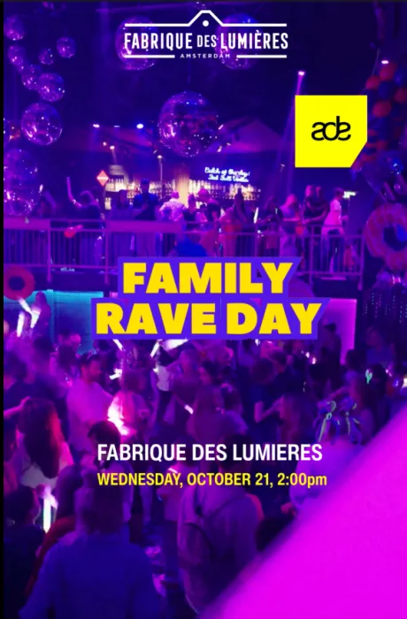 Family rave ADE 2026 FDL