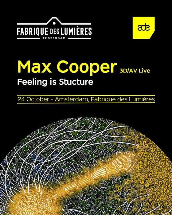 max Cooper fabrique des lumières